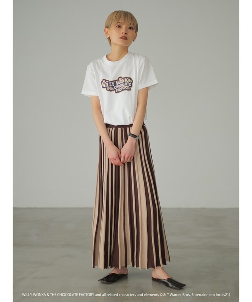 rem closet（レムクローゼット）の「【チョコレートファクトリー別注】Tシャツ（Tシャツ/カットソー・レディース・ホワイト・S）」の7枚目の写真