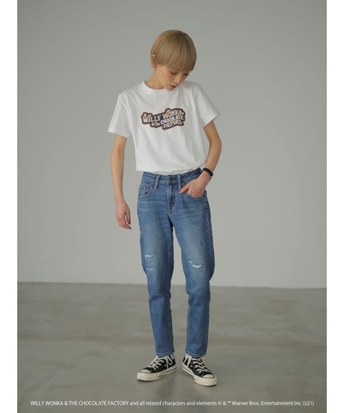 rem closet（レムクローゼット）の「【チョコレートファクトリー別注】Tシャツ（Tシャツ/カットソー・レディース・ホワイト・S）」の18枚目の写真