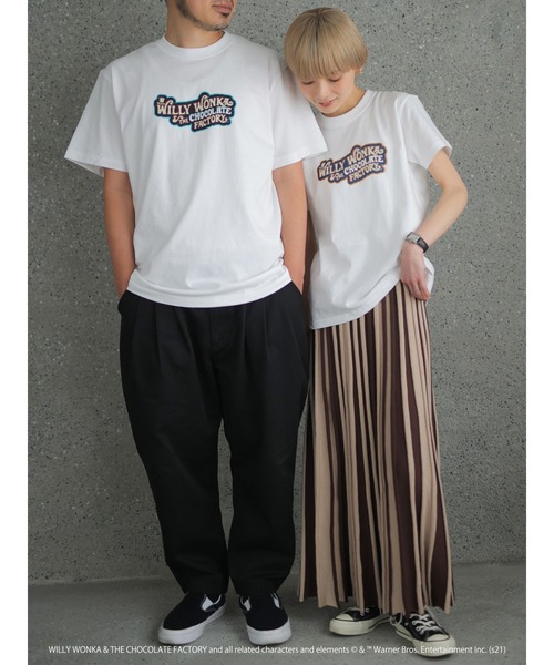 rem closet（レムクローゼット）の「【チョコレートファクトリー別注】Tシャツ（Tシャツ/カットソー・レディース・ホワイト・S）」の3枚目の写真