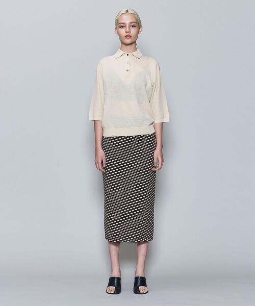 6（ロク）の「＜6(ROKU)＞SHIRT KNIT/ニット（ニット/セーター・レディース・ナチュラル/ケリー・FREE）」の6枚目の写真