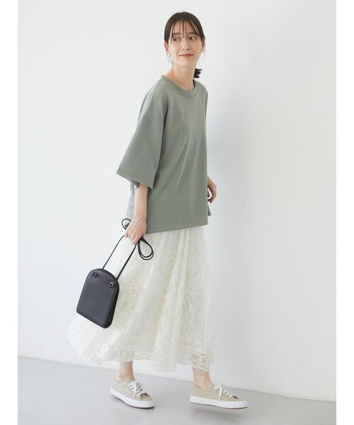 Sugar spoon（シュガースプーン）の「・SUGAR SPOON レースサークルスカート＊（スカート・レディース・ブラック/アイボリー/モカ・FREE）」の7枚目の写真