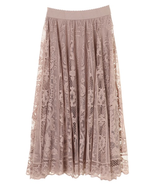 Sugar spoon（シュガースプーン）の「・SUGAR SPOON レースサークルスカート＊（スカート・レディース・ブラック/アイボリー/モカ・FREE）」の3枚目の写真