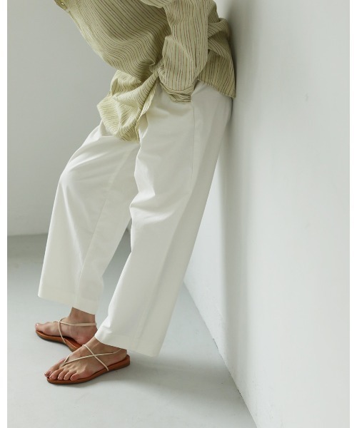 TODAYFUL（トゥデイフル）の「タックカーゴパンツ（カーゴパンツ・レディース・クリーム/キナリ・36inch/38inch）」の8枚目の写真