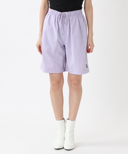 ISTKUNST(イストクンスト)の「ISTKUNST/U LOGO NYLON ショートパンツ 2940848(その他パンツ・レディース・ライトパープル/ブラック/ライトイエロー・MEDIUM/LARGE)」の9枚目の写真