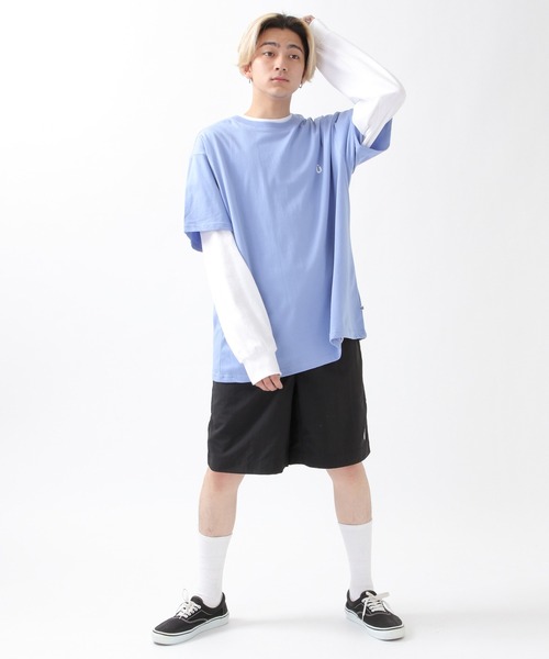 ISTKUNST(イストクンスト)の「ISTKUNST/U LOGO NYLON ショートパンツ 2940848(その他パンツ・レディース・ライトパープル/ブラック/ライトイエロー・MEDIUM/LARGE)」の5枚目の写真