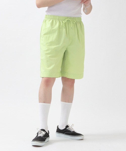 ISTKUNST(イストクンスト)の「ISTKUNST/U LOGO NYLON ショートパンツ 2940848(その他パンツ・レディース・ライトパープル/ブラック/ライトイエロー・MEDIUM/LARGE)」の6枚目の写真