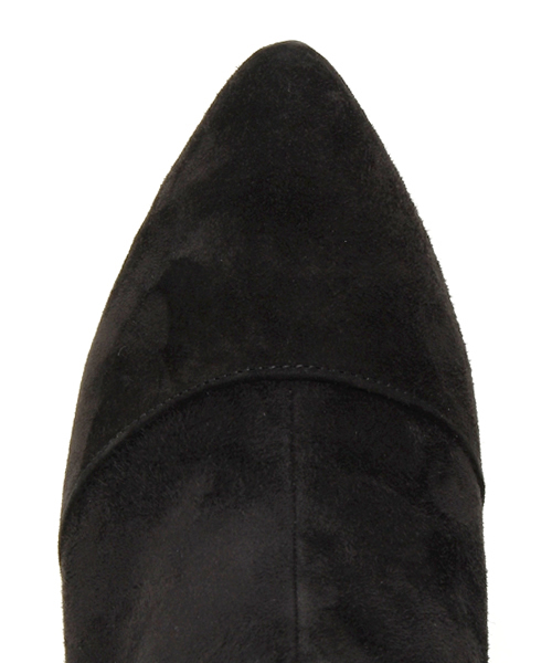 STUDIOUS(ステュディオス)の「バックベルト付ショートブーティ(ブーツ・レディース・ブラック/ベージュ・SMALL/LARGE/MEDIUM)」の6枚目の写真