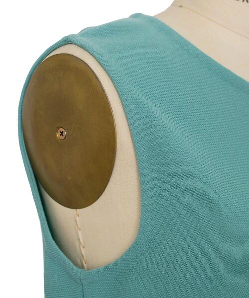 Drawer（ドゥロワー）の「Drawer 18Gダブルフェイスニットワンピース（ワンピース・レディース・ブラック/ライトブルー・FREE）」の8枚目の写真