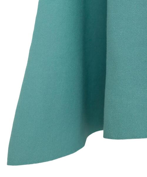 Drawer（ドゥロワー）の「Drawer 18Gダブルフェイスニットワンピース（ワンピース・レディース・ブラック/ライトブルー・FREE）」の9枚目の写真