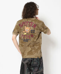 AVIREX | 刺繍 ポロシャツ キットゥン / SS EMBROIDERED POLO SHIRT KITTEN /アヴィレックス/AVIREX(ポロシャツ)