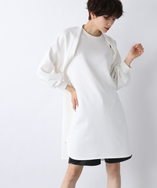 JEANASIS（ジーナシス）の「ボレロ2Pチュニック/941805（チュニック・レディース・ブラック/ホワイト・FREE）」の15枚目の写真