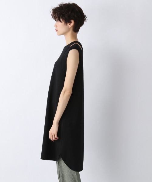 JEANASIS（ジーナシス）の「ボレロ2Pチュニック/941805（チュニック・レディース・ブラック/ホワイト・FREE）」の9枚目の写真