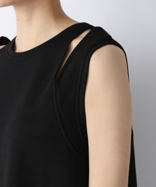 JEANASIS（ジーナシス）の「ボレロ2Pチュニック/941805（チュニック・レディース・ブラック/ホワイト・FREE）」の17枚目の写真