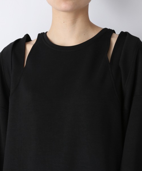 JEANASIS（ジーナシス）の「ボレロ2Pチュニック/941805（チュニック・レディース・ブラック/ホワイト・FREE）」の16枚目の写真