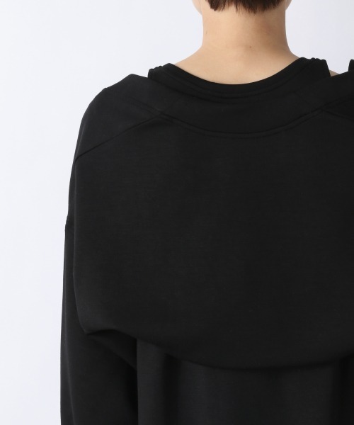 JEANASIS（ジーナシス）の「ボレロ2Pチュニック/941805（チュニック・レディース・ブラック/ホワイト・FREE）」の4枚目の写真