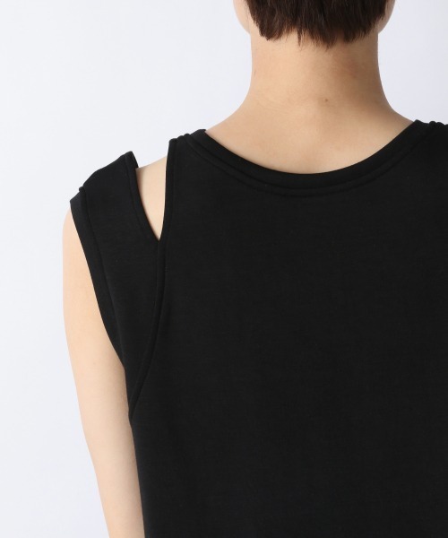 JEANASIS（ジーナシス）の「ボレロ2Pチュニック/941805（チュニック・レディース・ブラック/ホワイト・FREE）」の8枚目の写真