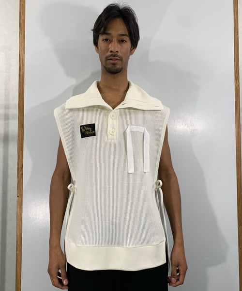 SYU.HOMME/FEMM(シュウ)の「SYU.HOMME/FEMM/シュウ/オム/フェム/Hi-neck parts(パーカー・メンズ・ブラック/ライトグレー/オフホワイト・1/2)」の12枚目の写真