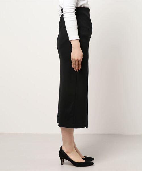 neigh(ネイ)の「neigh/N211-753 ポンチストレートSK(スカート・レディース・ライトグレー/ブラック・FREE)」の7枚目の写真