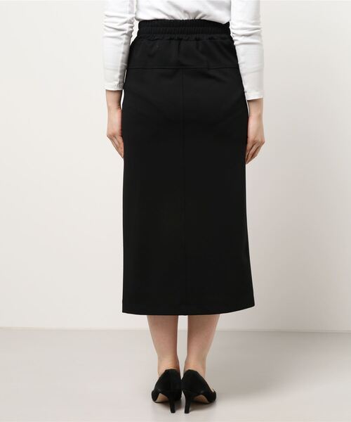 neigh(ネイ)の「neigh/N211-753 ポンチストレートSK(スカート・レディース・ライトグレー/ブラック・FREE)」の4枚目の写真