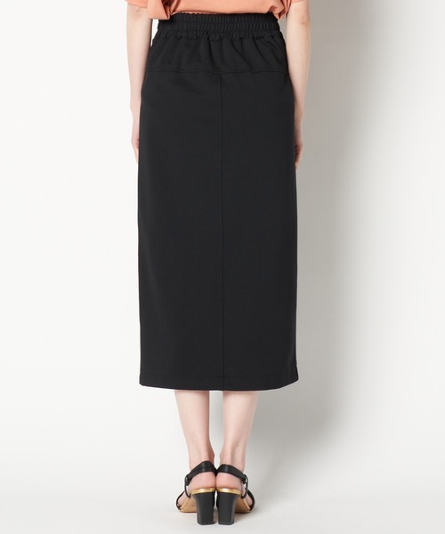 neigh(ネイ)の「neigh/N211-753 ポンチストレートSK(スカート・レディース・ライトグレー/ブラック・FREE)」の3枚目の写真