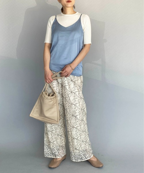 PICCIN(ピッチン)の「フラワーレースパンツ(その他パンツ・レディース・オフホワイト/モカ・M)」の15枚目の写真