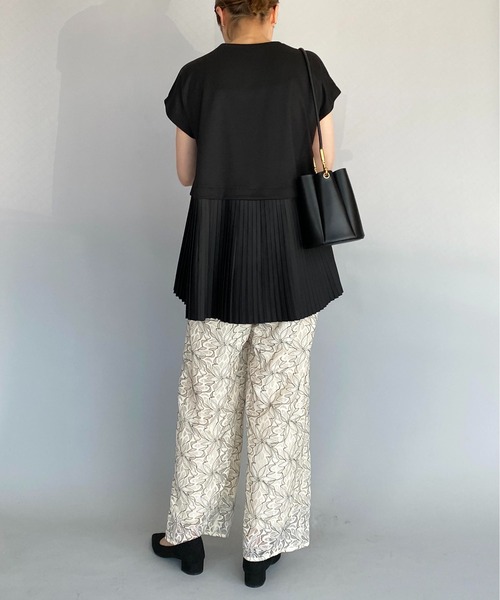 PICCIN(ピッチン)の「フラワーレースパンツ(その他パンツ・レディース・オフホワイト/モカ・M)」の11枚目の写真