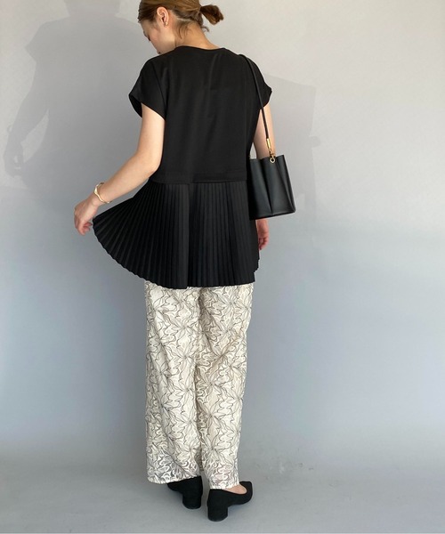 PICCIN(ピッチン)の「フラワーレースパンツ(その他パンツ・レディース・オフホワイト/モカ・M)」の12枚目の写真