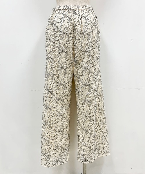 PICCIN(ピッチン)の「フラワーレースパンツ(その他パンツ・レディース・オフホワイト/モカ・M)」の21枚目の写真