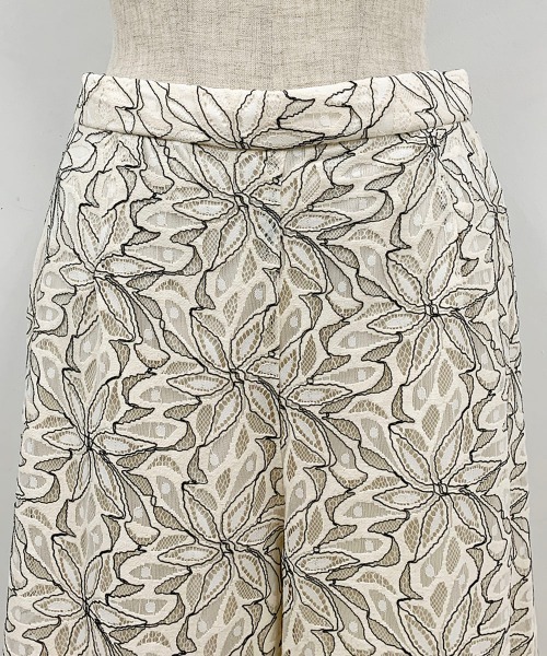 PICCIN(ピッチン)の「フラワーレースパンツ(その他パンツ・レディース・オフホワイト/モカ・M)」の22枚目の写真