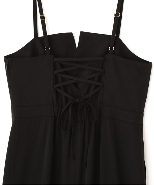 PROPORTION BODY DRESSING（プロポーションボディドレッシング）の「バックレースアップサロペット / 1211240605（ワンピース・レディース・ブラック/グレー・SMALL/MEDIUM）」の6枚目の写真