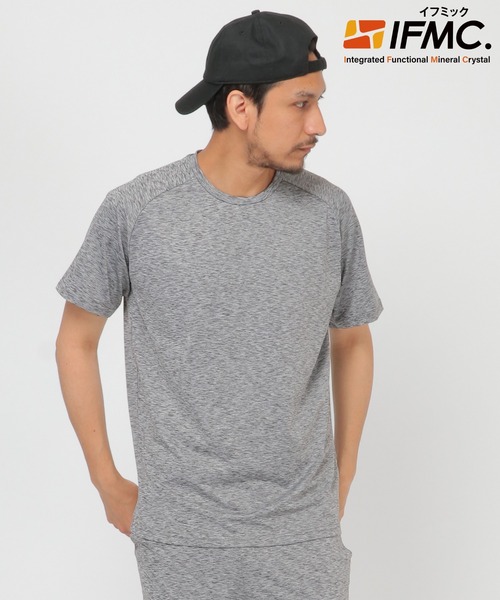 IKKA LOUNGE（イッカラウンジ）の「IFMC カチオンラグランT（Tシャツ/カットソー・メンズ・チャコールグレー/ネイビー/ベージュ・S/M/L/XL）」の2枚目の写真