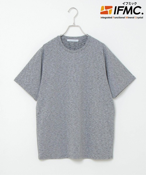 IKKA LOUNGE（イッカラウンジ）の「IFMC カチオンラグランT（Tシャツ/カットソー・メンズ・チャコールグレー/ネイビー/ベージュ・S/M/L/XL）」の6枚目の写真