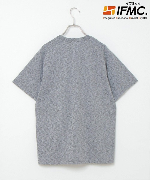 IKKA LOUNGE（イッカラウンジ）の「IFMC カチオンラグランT（Tシャツ/カットソー・メンズ・チャコールグレー/ネイビー/ベージュ・S/M/L/XL）」の4枚目の写真