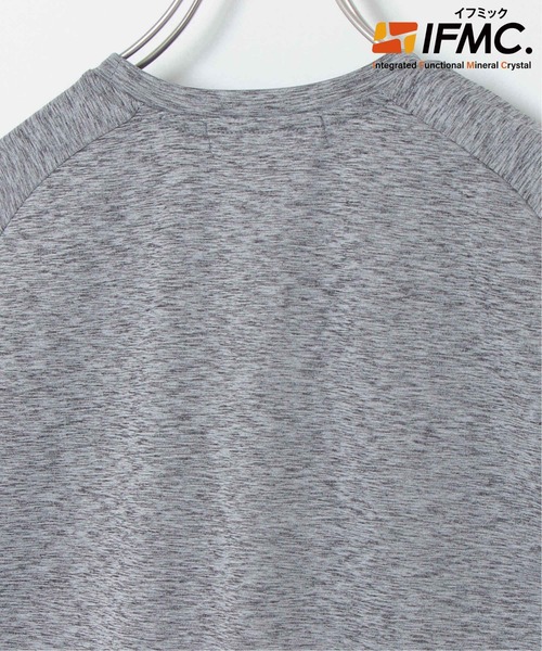 IKKA LOUNGE（イッカラウンジ）の「IFMC カチオンラグランT（Tシャツ/カットソー・メンズ・チャコールグレー/ネイビー/ベージュ・S/M/L/XL）」の9枚目の写真
