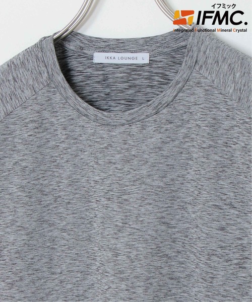 IKKA LOUNGE（イッカラウンジ）の「IFMC カチオンラグランT（Tシャツ/カットソー・メンズ・チャコールグレー/ネイビー/ベージュ・S/M/L/XL）」の8枚目の写真