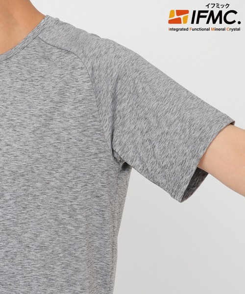 IKKA LOUNGE（イッカラウンジ）の「IFMC カチオンラグランT（Tシャツ/カットソー・メンズ・チャコールグレー/ネイビー/ベージュ・S/M/L/XL）」の17枚目の写真