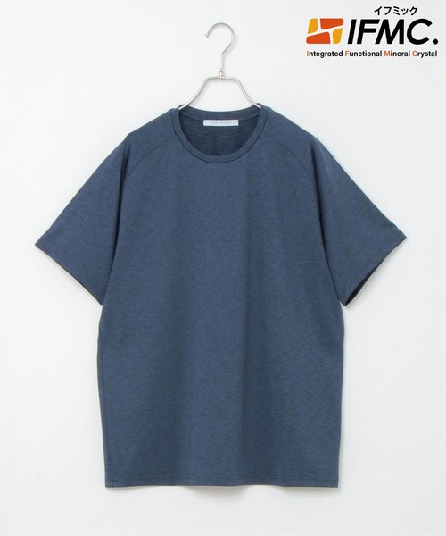 IKKA LOUNGE（イッカラウンジ）の「IFMC カチオンラグランT（Tシャツ/カットソー・メンズ・チャコールグレー/ネイビー/ベージュ・S/M/L/XL）」の20枚目の写真