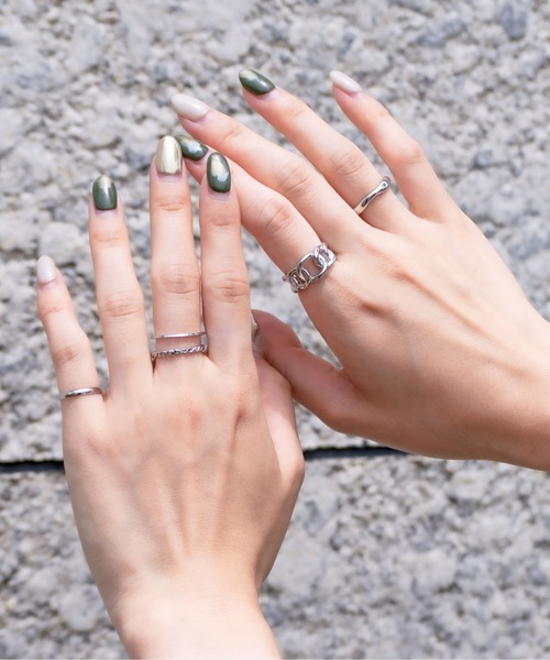 PairPair(ペアペア)の「5点セットリング(リング・レディース・シルバー/ゴールド・FREE)」の8枚目の写真