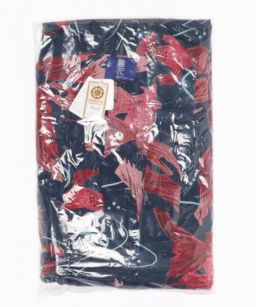 カヤ（カヤ）の「【カヤ】手捺染 対丈浴衣 金魚（浴衣・レディース・ネイビー・FREE）」の13枚目の写真