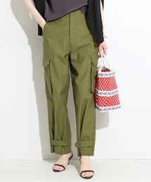 IENA LA BOUCLE バックサテン カーゴパンツ◆