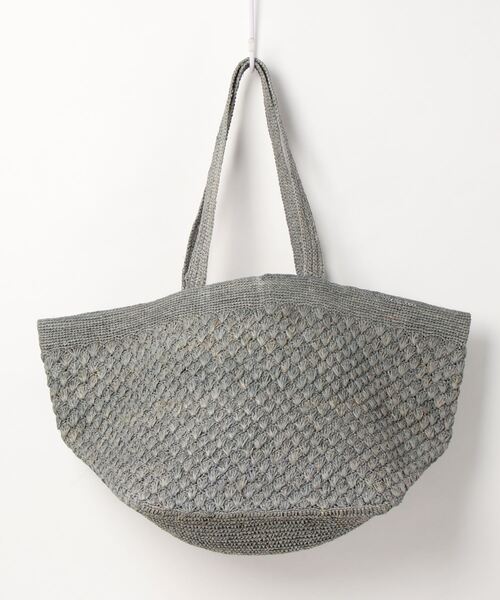 IENA（イエナ）の「【MADE IN MADA /メイドインマダ】JOY バッグ（トートバッグ・レディース・ベージュ/グレー・FREE）」の2枚目の写真