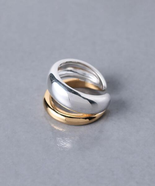 PHILIPPE AUDIBERT（フィリップ オーディベール）の「＜PHILIPPE AUDIBERT（フィリップ オーディベール）＞KYLER リング†（リング・レディース・シルバー・FREE）」の5枚目の写真