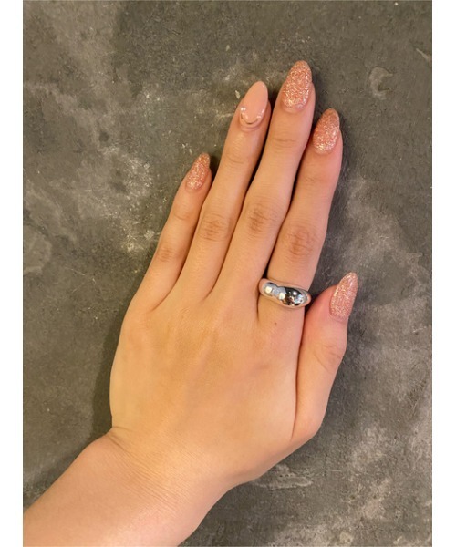 SLY(スライ)の「MELTING SILVER RING シルバーリング(リング・レディース・シルバー・FREE)」の8枚目の写真
