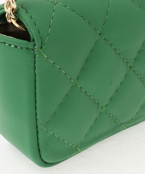 Tiara（ティアラ）の「【ANDREA CARDONE】チェーンミニショルダーバッグ（ショルダーバッグ・レディース・グリーン/ブラック/ホワイト・FREE）」の6枚目の写真