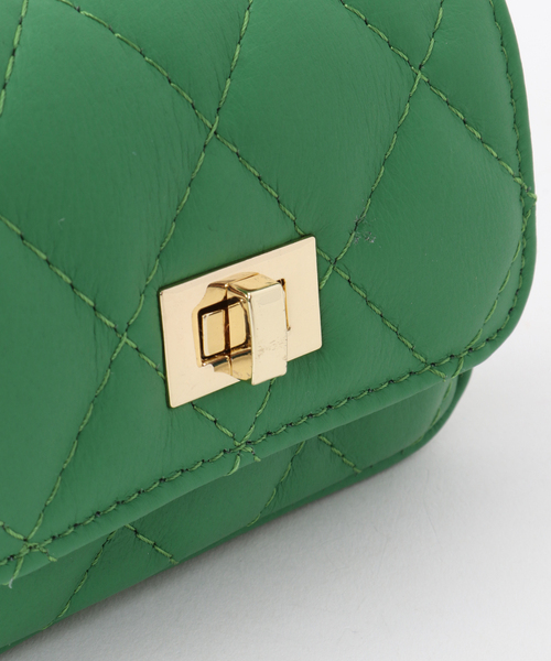 Tiara（ティアラ）の「【ANDREA CARDONE】チェーンミニショルダーバッグ（ショルダーバッグ・レディース・グリーン/ブラック/ホワイト・FREE）」の7枚目の写真