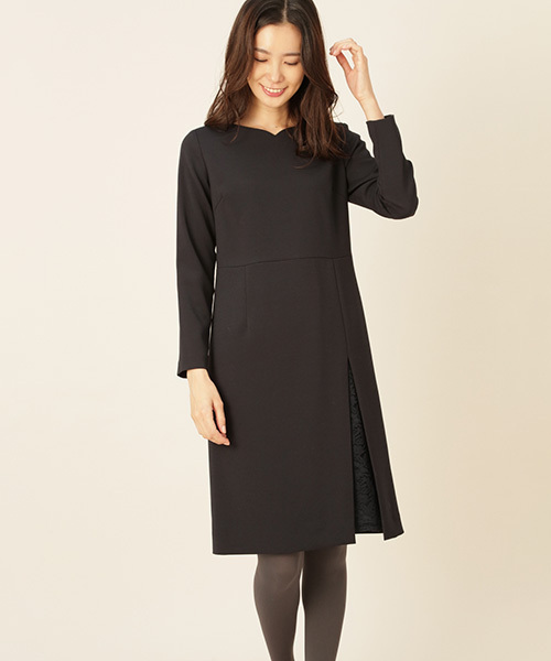 セール ブランド古着 長袖ワンピース ワンピース Natural Beauty Basic ナチュラルビューティベーシック のファッション通販 Zozoused