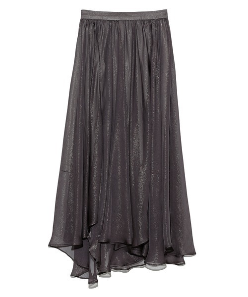 LILY BROWN(リリーブラウン)の「光沢シアースカート(スカート・レディース・イエロー/グレー/ブラウン・0/1)」の19枚目の写真