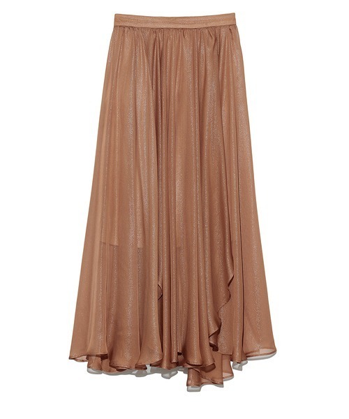 LILY BROWN(リリーブラウン)の「光沢シアースカート(スカート・レディース・イエロー/グレー/ブラウン・0/1)」の20枚目の写真