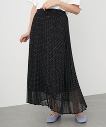 earth music&ecology | シアー楊柳プリーツスカート ＊(スカート)