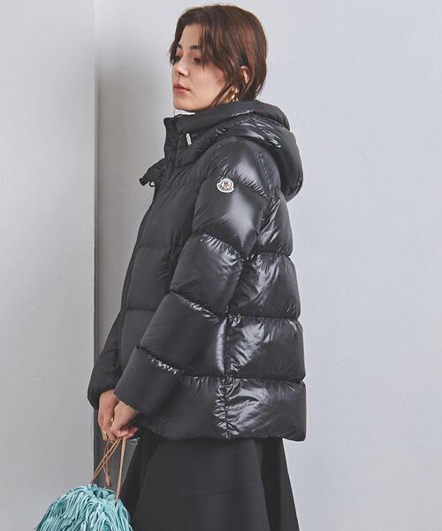 MONCLER（モンクレール）の「＜MONCLER (モンクレール）＞SERITTE ダウンジャケット ■■■（ダウンジャケット/コート・レディース・ネイビー/ブラック・0/1）」の12枚目の写真